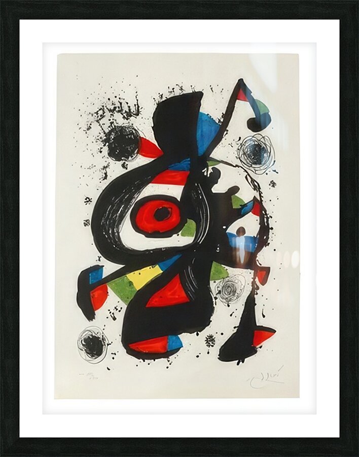 Joan Miro Picture Frame print
