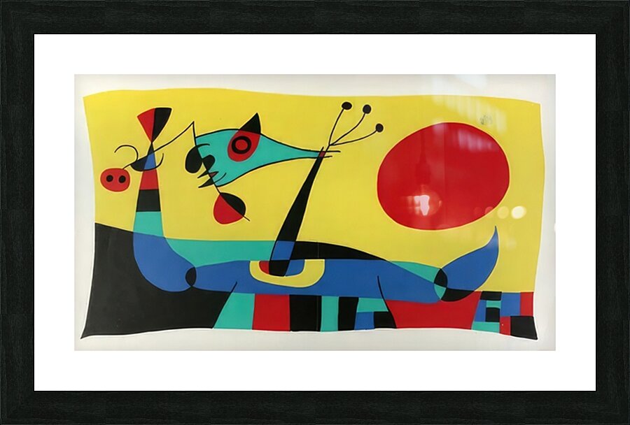 Joan Miro Picture Frame print