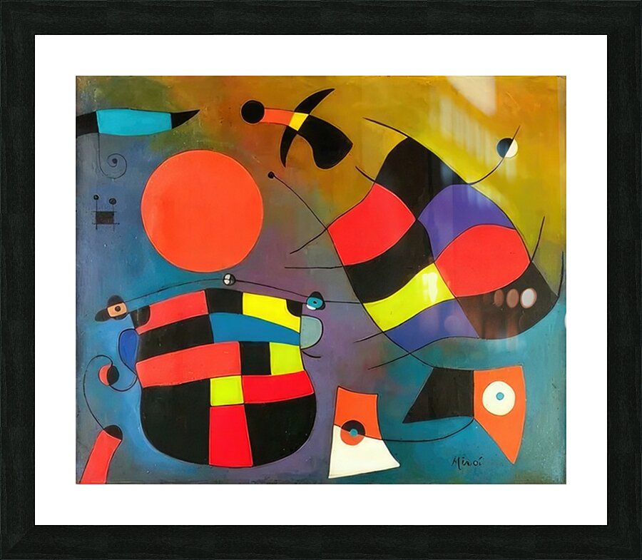 Joan Miro Picture Frame print
