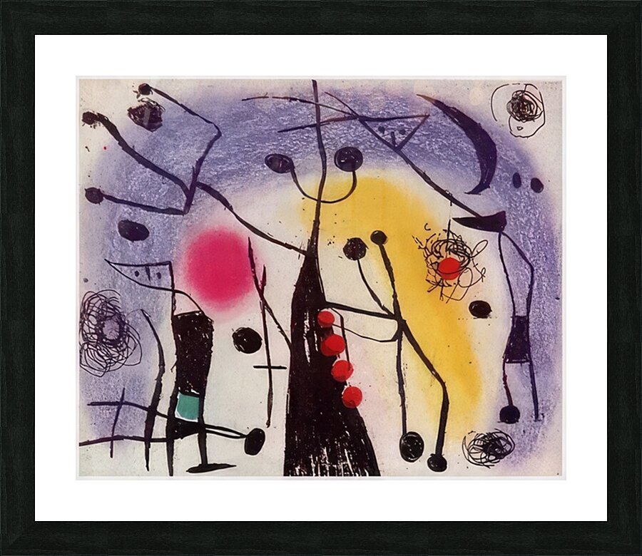 Joan Miro Picture Frame print