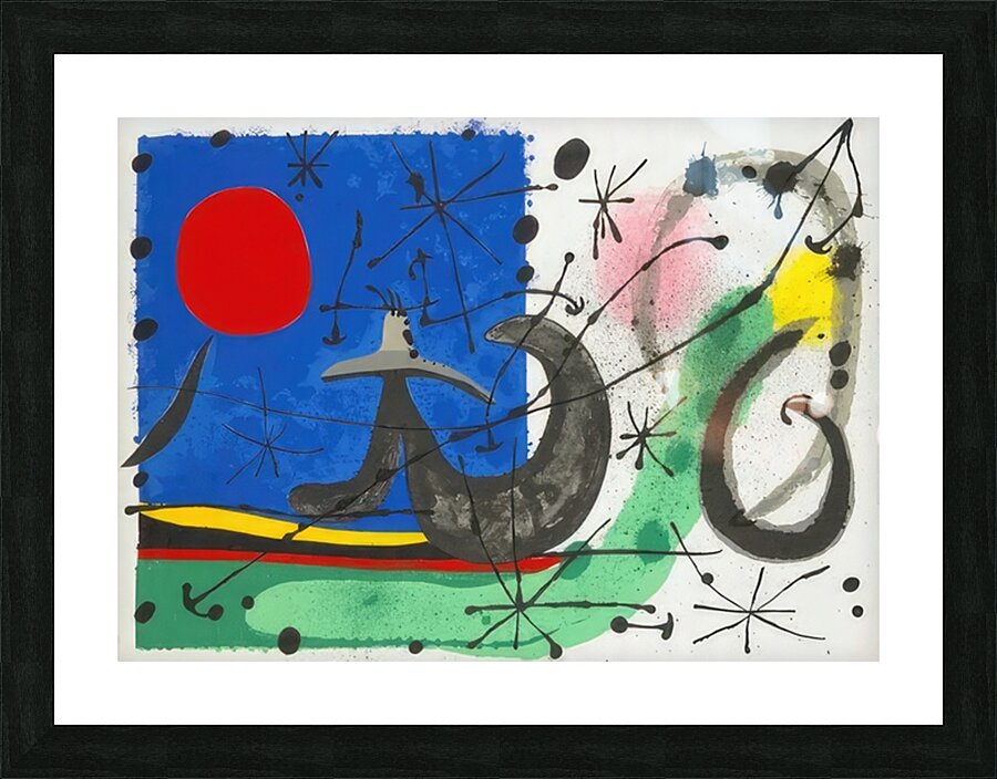 Joan Miro Picture Frame print