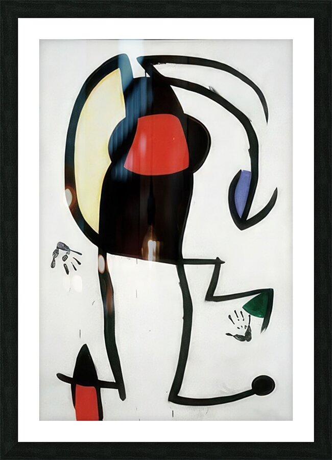 Joan Miro 62 Picture Frame print