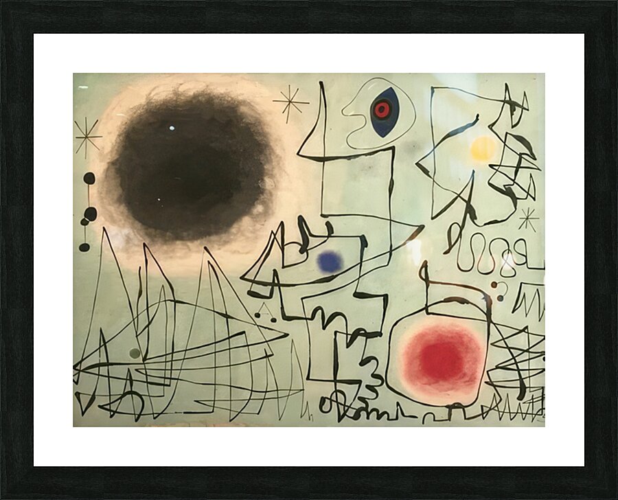 Joan Miro 63 Picture Frame print