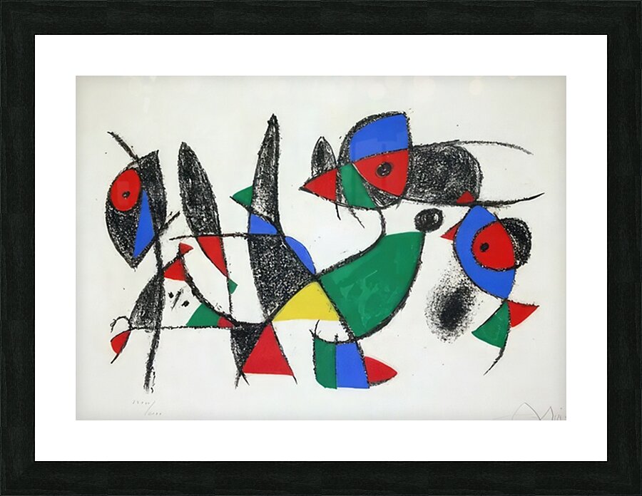 Joan Miró 4 Picture Frame print