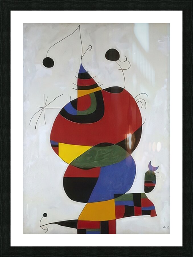 Joan Miró 4 Picture Frame print