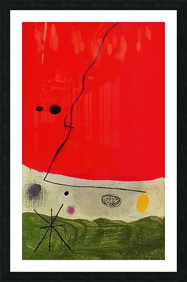 Joan Miró 9 Picture Frame print