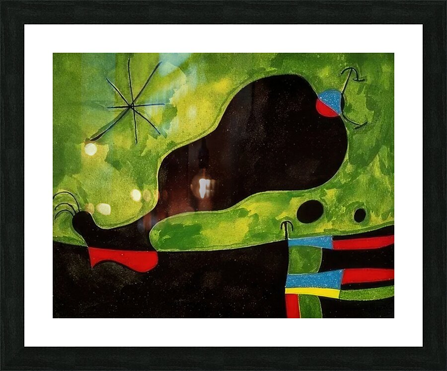 Joan Miró 12 Picture Frame print