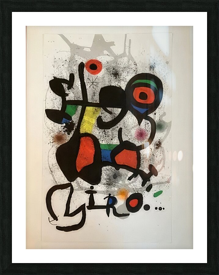 Joan Miró 16 Picture Frame print