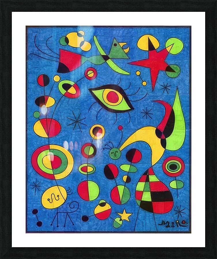 Joan Miró 23 Picture Frame print