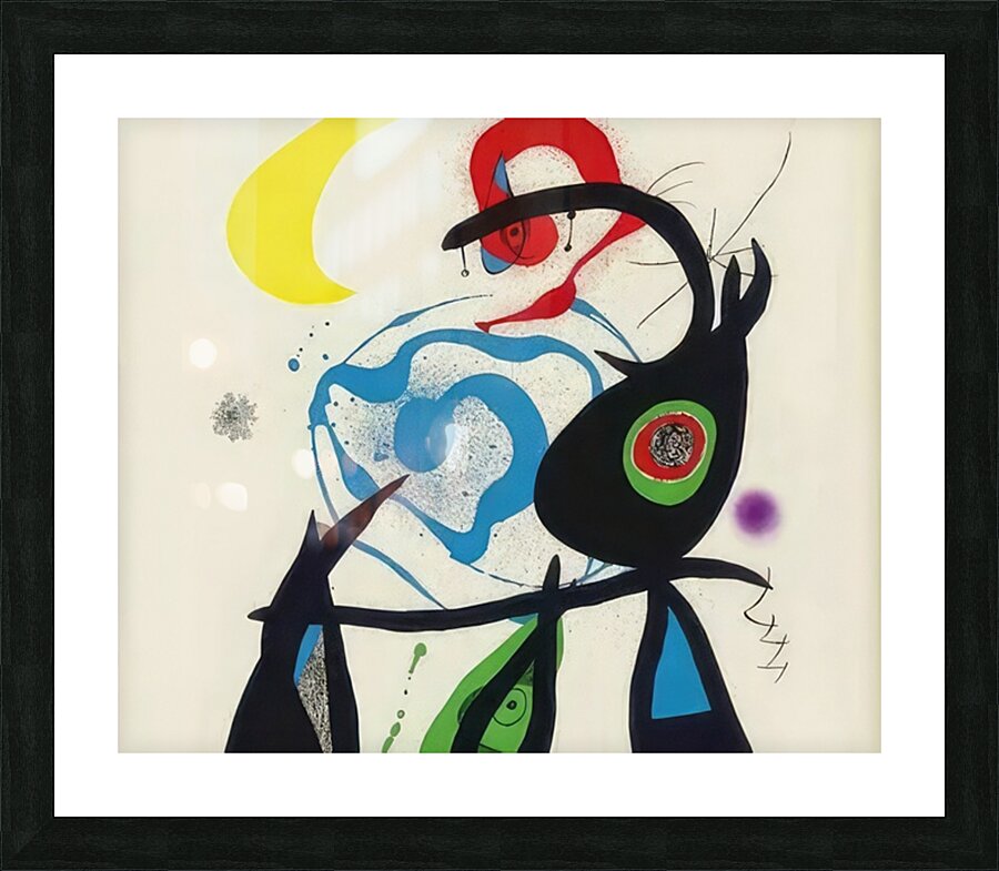Joan Miró 24 Picture Frame print
