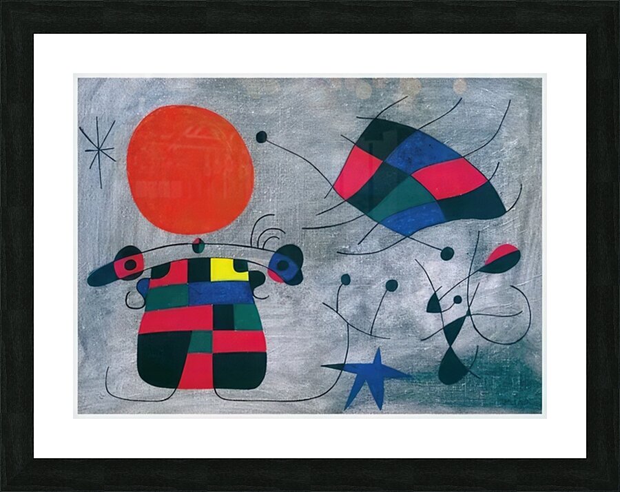 Joan Miró 25 Picture Frame print