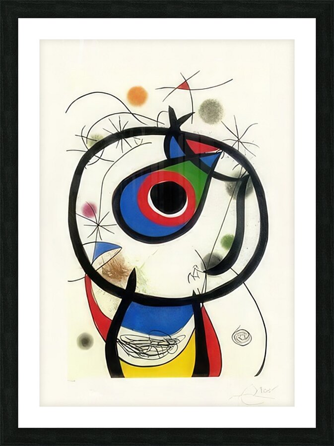 Joan Miró 27 Picture Frame print