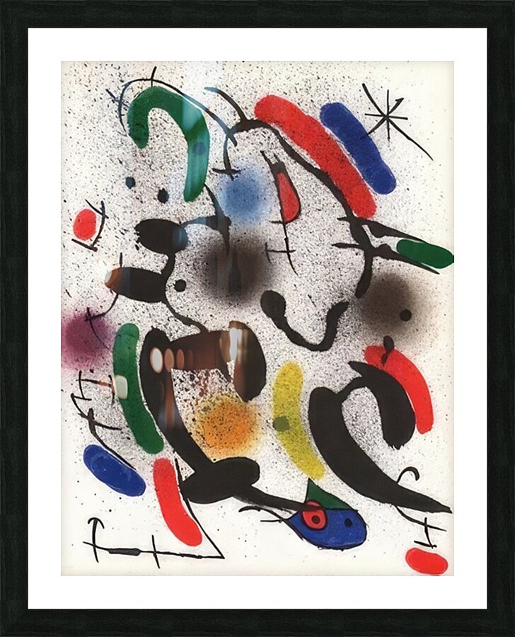 Joan Miró 34 Picture Frame print