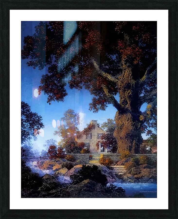 Maxfield Parrish 3 Picture Frame print
