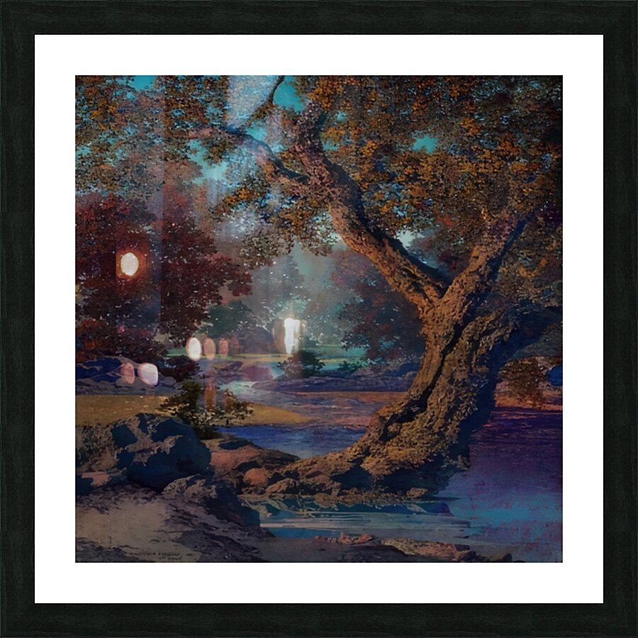 Maxfield Parrish 4 Picture Frame print