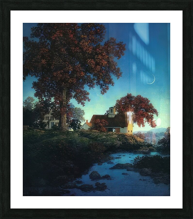 Maxfield Parrish 3 Picture Frame print