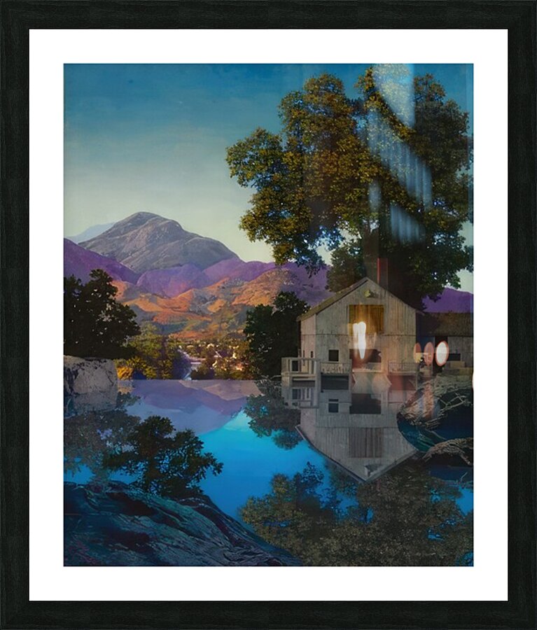 Maxfield Parrish 2 Picture Frame print