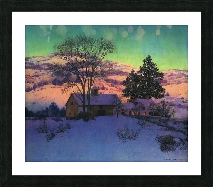 Maxfield Parrish 7 Picture Frame print