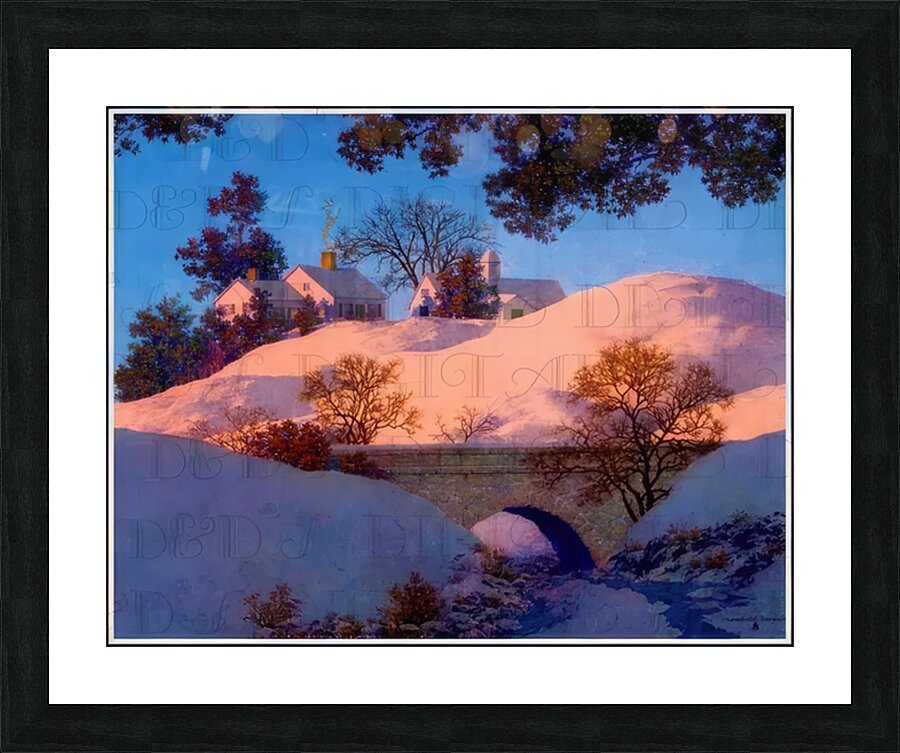 Maxfield Parrish 8 Picture Frame print