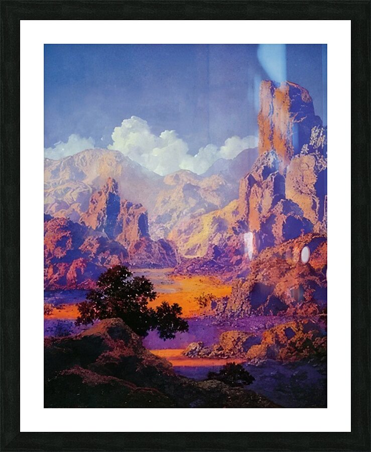 Maxfield Parrish 9 Picture Frame print