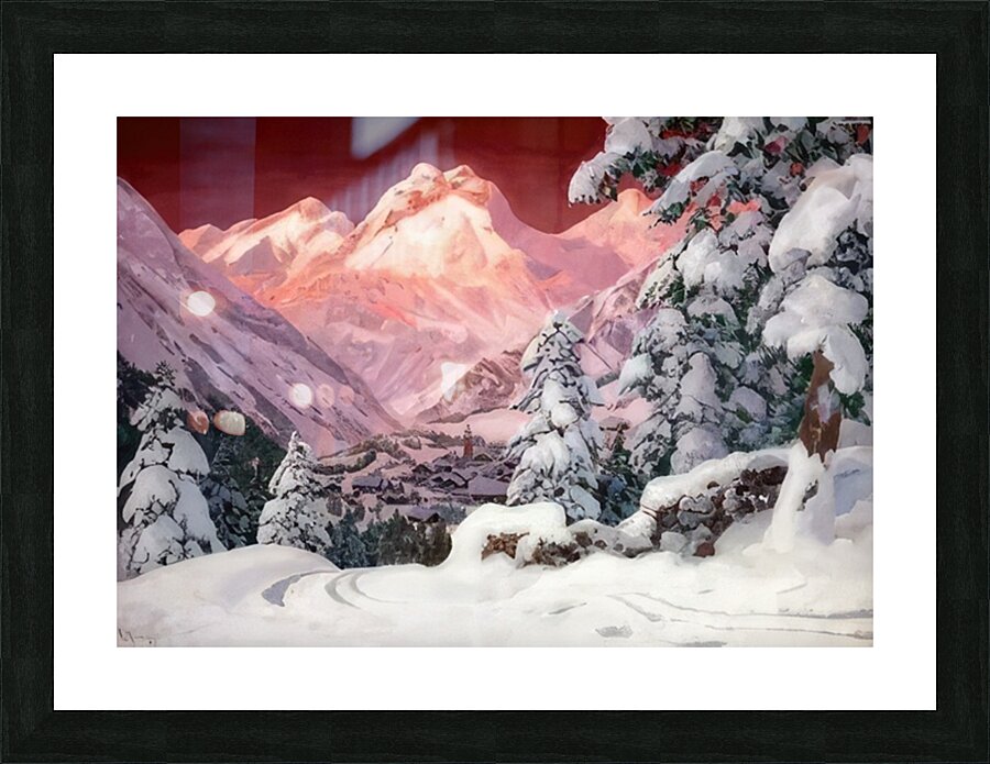 Maxfield Parrish 8 Picture Frame print