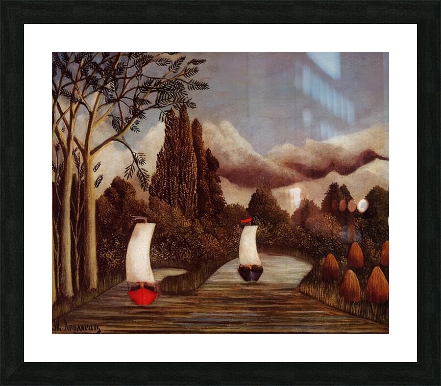 Henri Rousseau 9 Picture Frame print