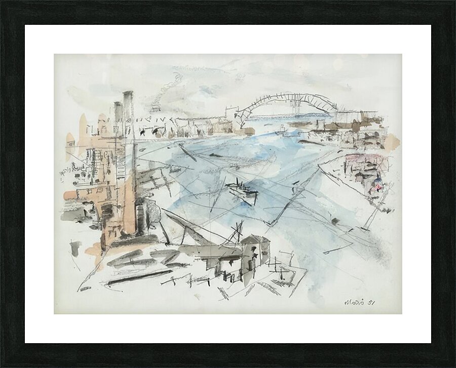 John Marin 11 Picture Frame print