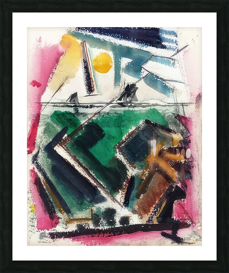 John Marin 18 Picture Frame print