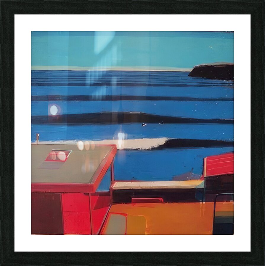 Richard Diebenkorn 5 Picture Frame print