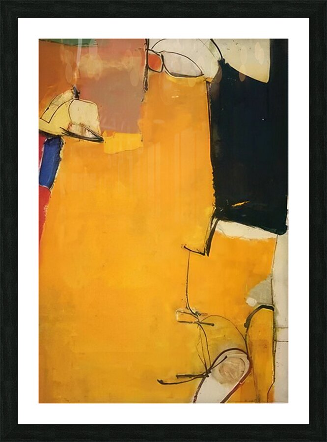Richard Diebenkorn 9 Picture Frame print