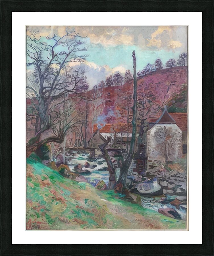 Armand Guillaumin 9 Picture Frame print