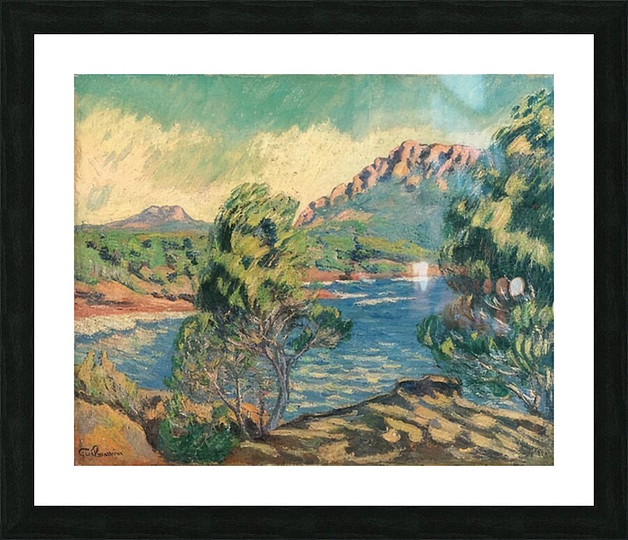 Armand Guillaumin 3 Picture Frame print