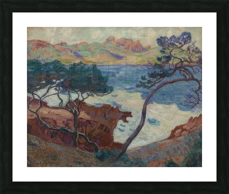 Armand Guillaumin 9 Picture Frame print
