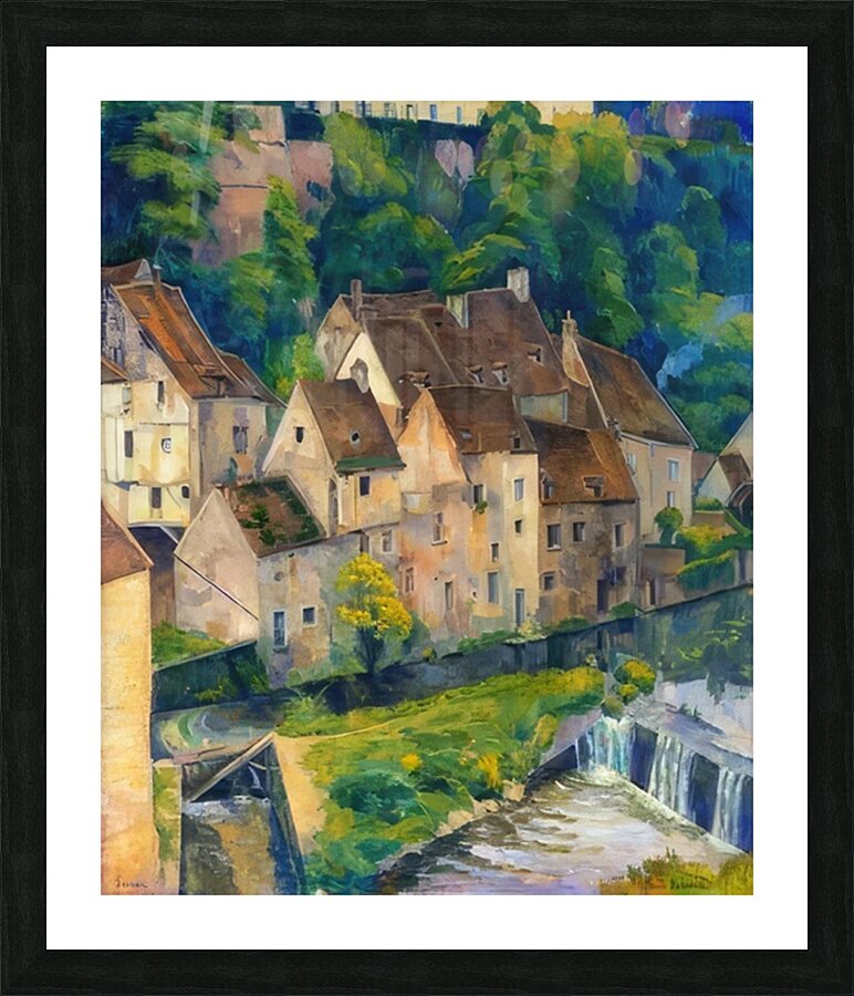 Emile Bernard 9 Picture Frame print