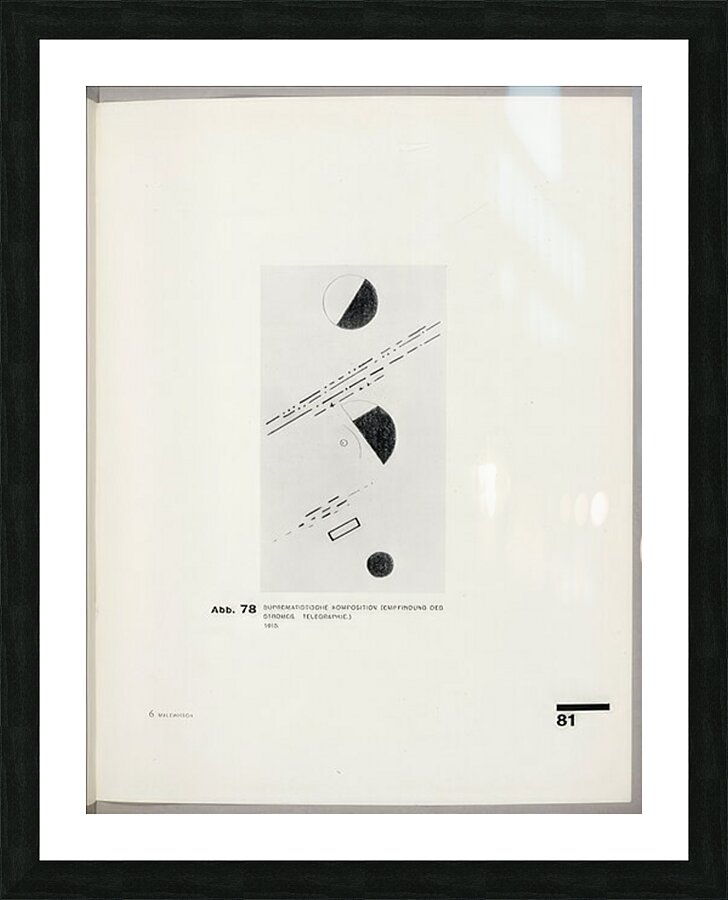 Kazimir Malevich 6 Picture Frame print