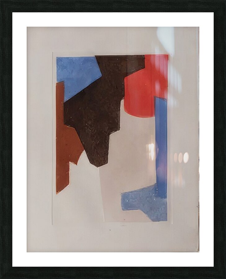 Serge Poliakoff 6 Picture Frame print