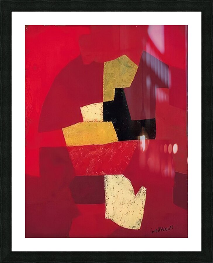 Serge Poliakoff 14 Picture Frame print