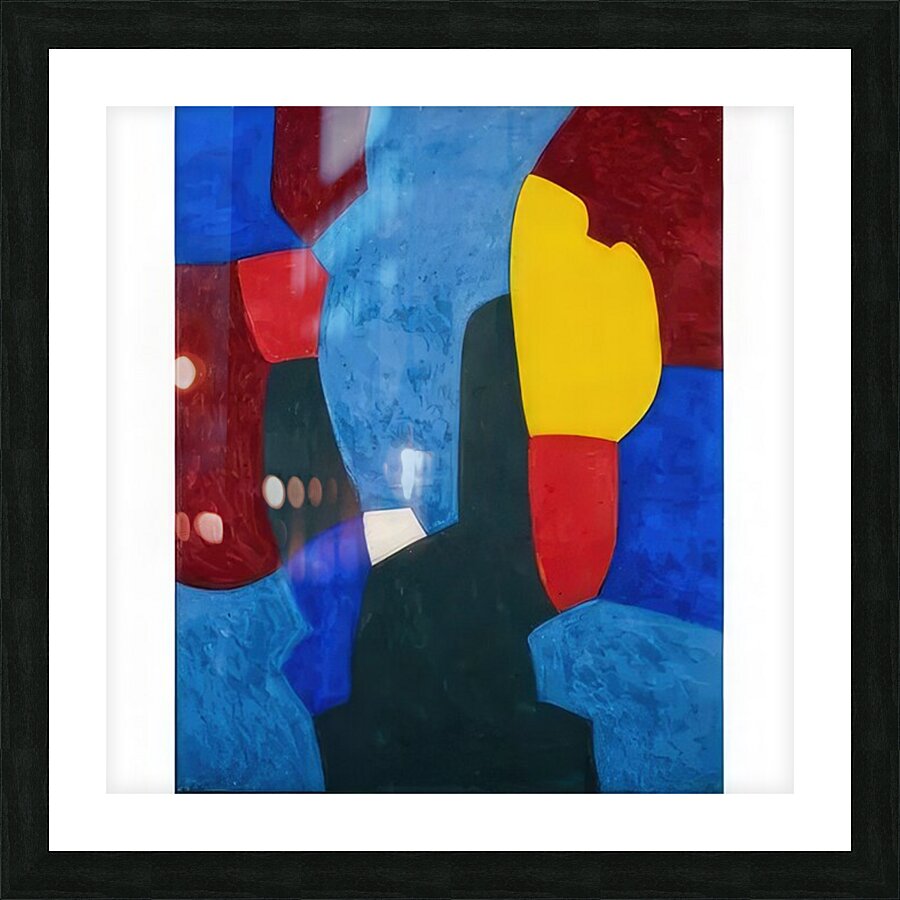 Serge Poliakoff 18 Picture Frame print