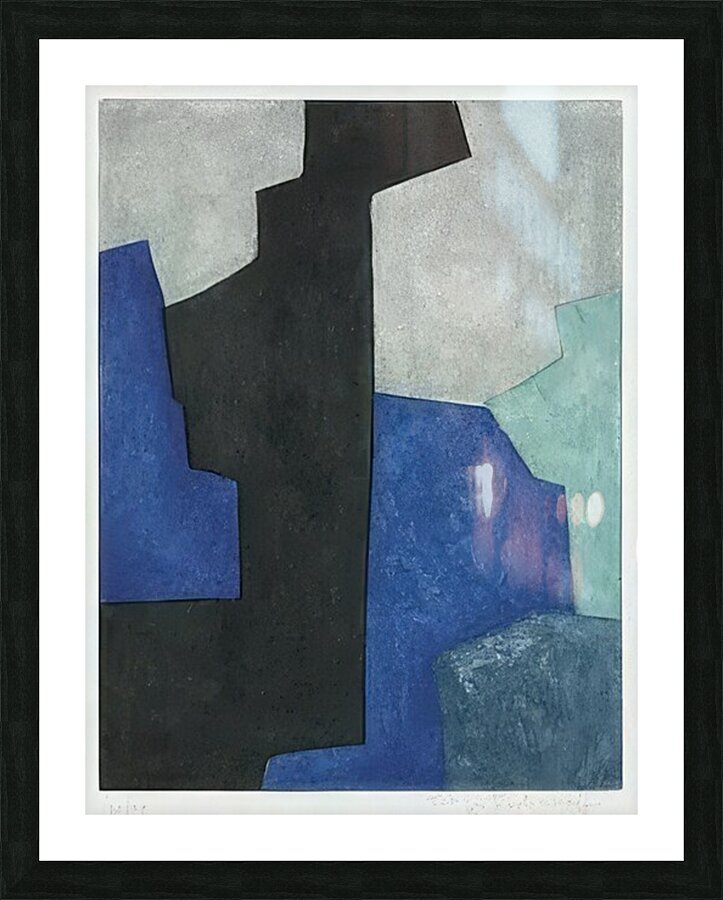 Serge Poliakoff 31 Picture Frame print