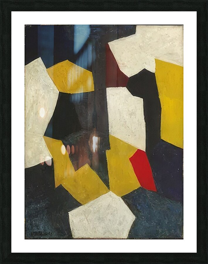 Serge Poliakoff 32 Picture Frame print