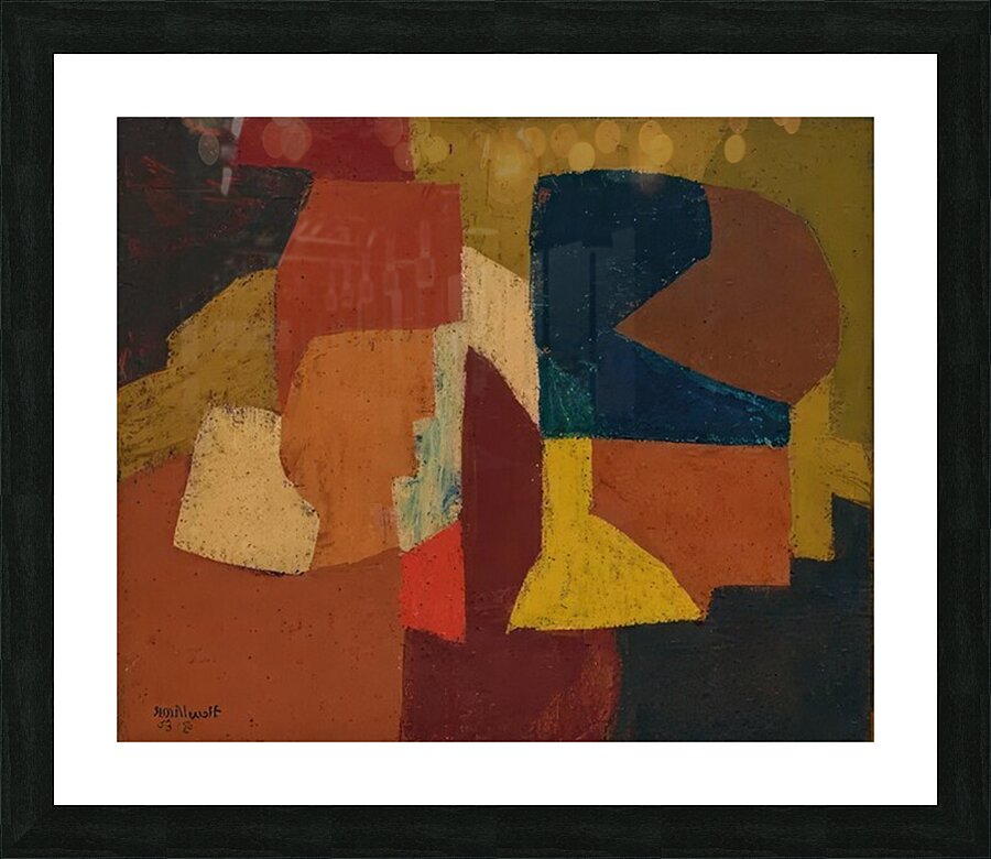 Serge Poliakoff 34 Picture Frame print