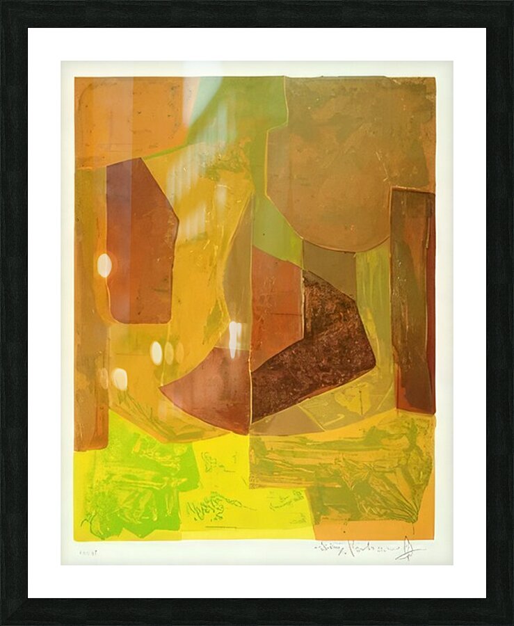 Serge Poliakoff 38 Picture Frame print