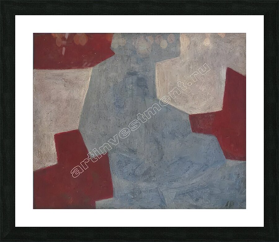 Serge Poliakoff 52 Picture Frame print