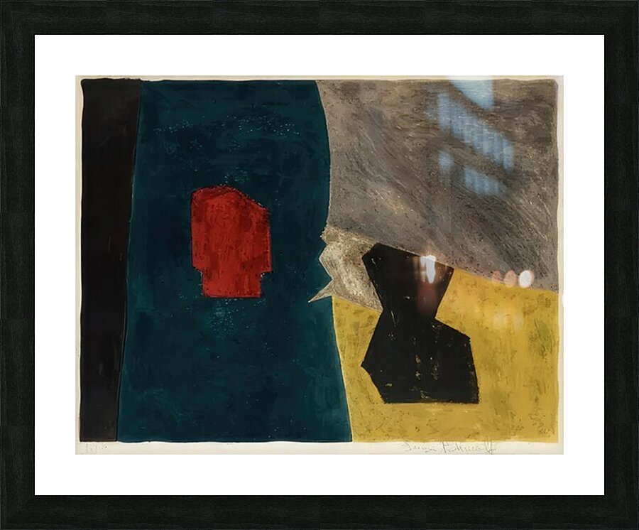 Serge Poliakoff 8 Picture Frame print