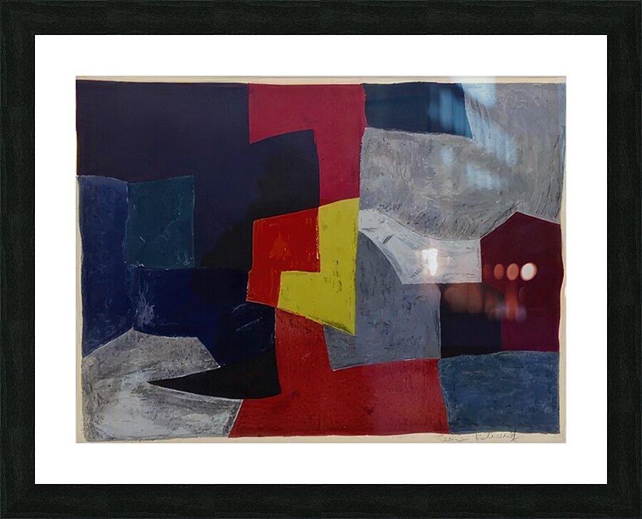 Serge Poliakoff 16 Picture Frame print