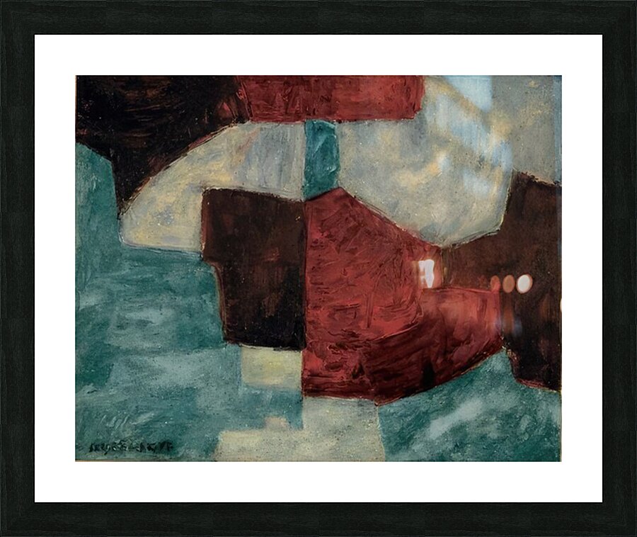 Serge Poliakoff 18 Picture Frame print