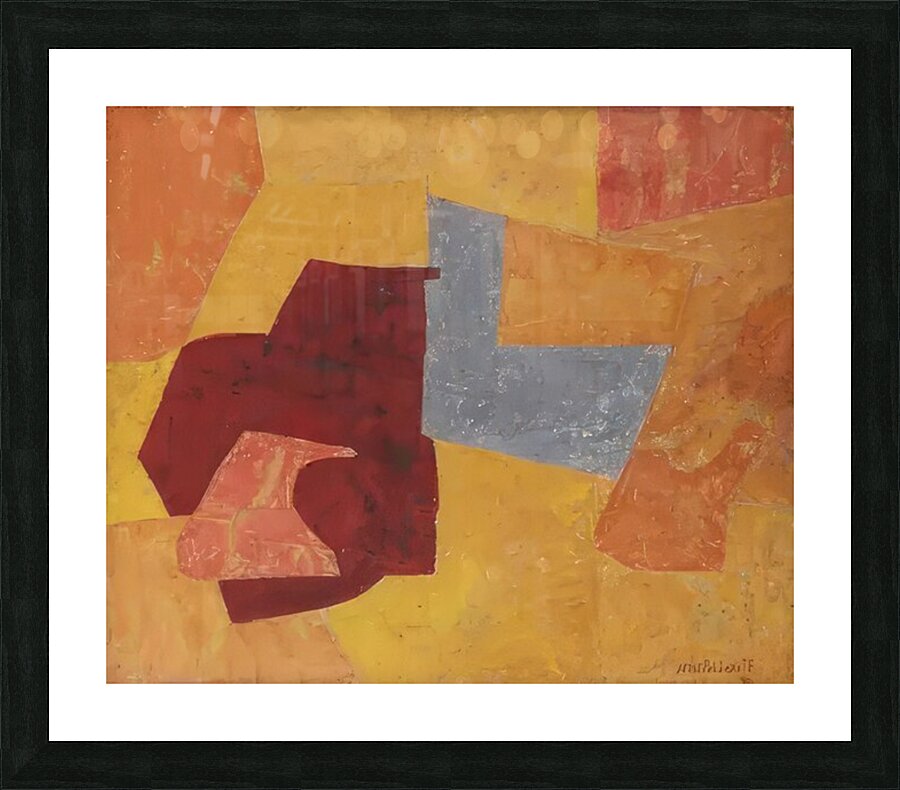 Serge Poliakoff 21 Picture Frame print