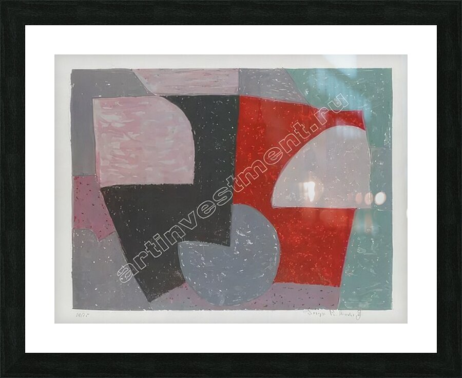 Serge Poliakoff 22 Picture Frame print