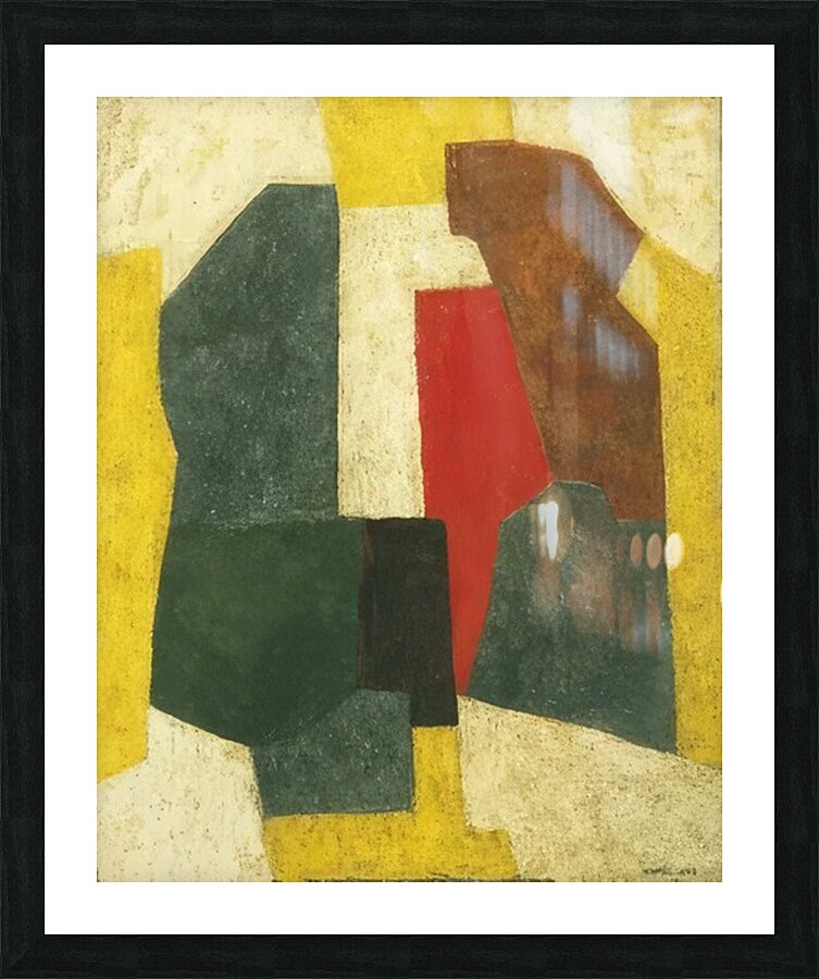 Serge Poliakoff 23 Picture Frame print