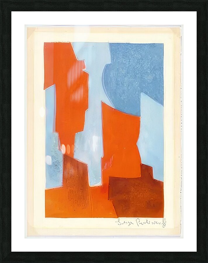 Serge Poliakoff 25 Picture Frame print